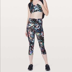 Lululemon Fast and Free Run Crops II 19” Nulux 6